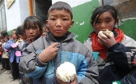 there are starving kids in china
